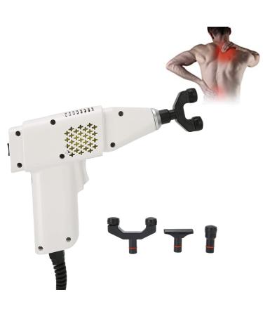 Filfeel electrical chiropractic setting tool spine chiropractor Adjuster massage for adjusting the vertebrae and thorax scoliosis with 4 massage heads (02)