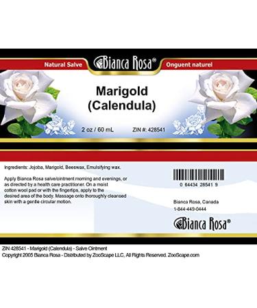 Buy Marigold Calendula Salve Ointment - 2 oz | Natural Healing & Soothing Skin Care | International Shipping Available - Buy Online on GoSupps.com