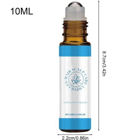 Hair Growth Oil 10ml Stimulating Hair Root Roll-on Oil - Non-Greasy Nourishing Thickening Treatment for Men and Women - Buy Online on GoSupps.com