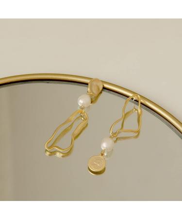 Fashion Earrings Women's Earrings Romantic Cute Irregular Asymmetric Earrings Ladies Christmas Day Party Banquet Jewelry Dainty Earrings Fashion Accessories - Buy Online on GoSupps.com