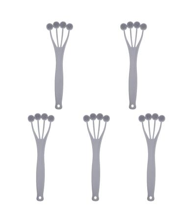 Cleaning Brush 5 PCS Exfoliating Facial Brush Face Exfoliating Wash Brush Face Wash Brush Face Massager Facial Cleansing Brush
