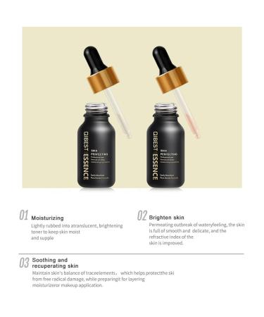 QiBest 24k Facial Lip Essence - Moisturizing Lotion Anti-Aging Pore Repair & Exfoliating Oil for Daily Skin Care - Buy Online on GoSupps.com