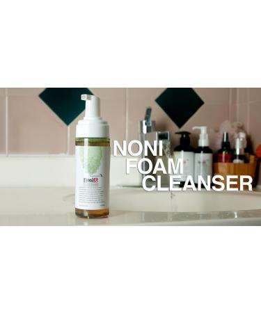 Kingfisher Noni Foam Cleanser | Organic Hypoallergenic Facial Cleanser for Sensitive Skin | Fragrance-Free & Infant Safe - 5.1 Fl Oz (150ml - Buy Online on GoSupps.com