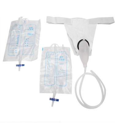 Reusable Silicone External Catheter for Men - Leak-Proof Urine Collection Bags for Travel & Comfort - Buy Online on GoSupps.com