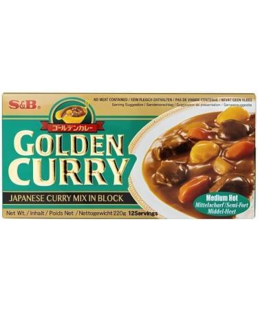  PROMOO S&B - Golden Curry Medium Hot 220 gr x 2 uds - Pack Promoo - Buy Online on GoSupps.com