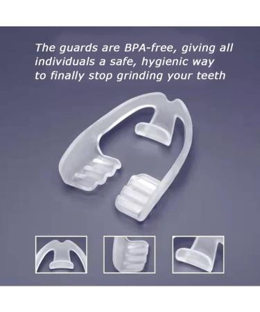 Mouth Guard for Teeth Grinding - 4 Pieces Customized Fit for Bruxism & Snoring No Additives - Buy Online on GoSupps.com
