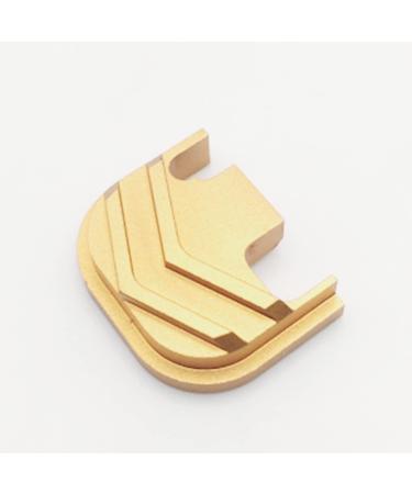 MUUP Slide/Upper Cover Back Plate for Glock Gen 1,2,3,4 Aluminum Gold