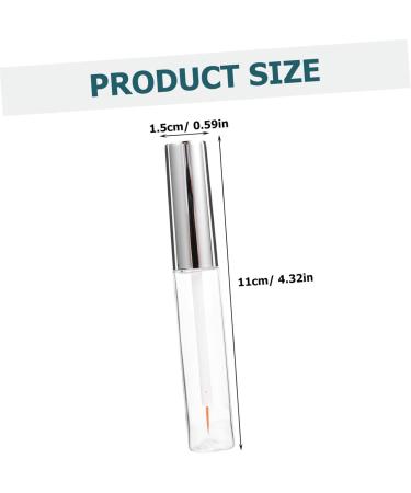 BIUDECO 35 Pcs Mascara Tube Opaque Travel Spray Bottle Cuticle Oil Pen Pump Bottle Dispenser Transparent - Buy Online on GoSupps.com
