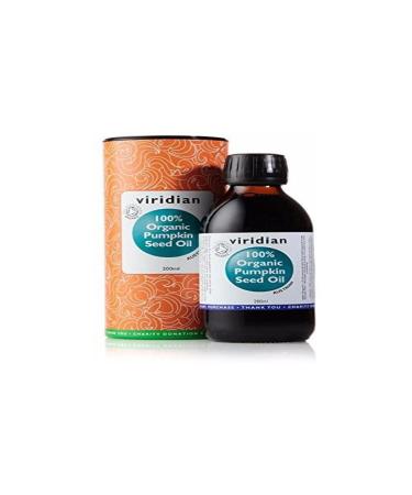 Viridian 100% Organic Pumpkin Seed Oil - 200ml