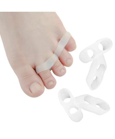 4 Toe Spreader Hallux Valgus Correction & Hammer Toe Protection | Comfort & Relief for Achy Toes - Buy Online on GoSupps.com
