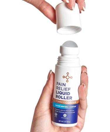 Tommie Copper Pain Relief Liquid Roller | Cooling Menthol Relief for Joints, Muscle Aches, Arthritis - Buy Online on GoSupps.com
