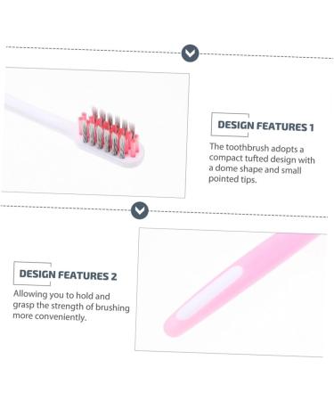 5th Small Head Soft Travel Toothbrush for Women | Portable Manual Dental Brush with Soft Bristles | Essential Home Accessory - Buy Online on GoSupps.com