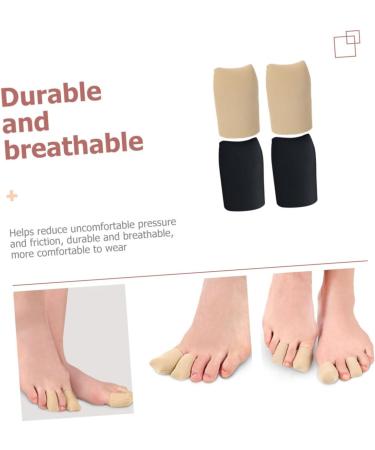 Beavorty Silicone Hand Toe Protector Sleeves - 6 Pairs Toe Cushions for Sports - 4x2.5cm, Pack of 3 - Buy Online on GoSupps.com