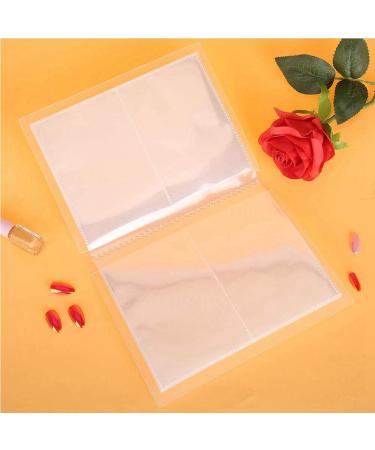 20 Pages Nail Sticker Album Nail Sticker Decal Collecting Albums Storage Holder Nail Art Display Showing Book Stamp Bag Organizer for Manicurists Nail Shops - Buy Online on GoSupps.com