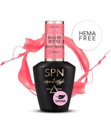 SPN Nails Professional Sweet Apricot Builder Bottle Cream Gel Nail Polish 10ml- Builder Gels for Nails Extension -Charming Subtly Neon Milky Papaya Shade - Salon-Lasting Manicure LED/UV Lamp Curable - Buy Online on GoSupps.com