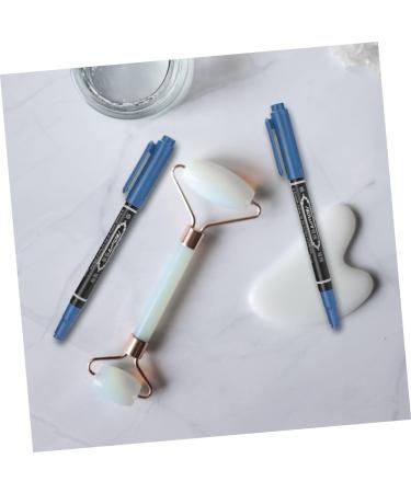 Hemoton 5pcs Pen Eyebrow Pen Pens Eyebrow Position Pen Double Head Drawing Tool 13.9x1.8cm Blue - Buy Online on GoSupps.com