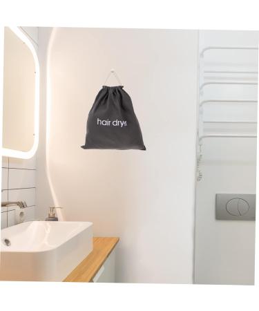 SKISUNO Hair Dryer Bag Travel 1pc Hair Dryer Storage Bag Travel Storage Box Barreled Hair Dryers Accessories 33x30cm Dark Grey - Buy Online on GoSupps.com