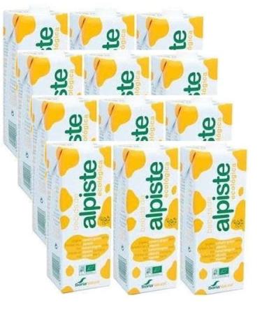 Soria Natural Pack of 12 ORGANIC CANARY SEED DRINK 1 liter SORIA NATURAL