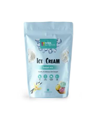 Sugar Free Ice Cream Mix  Keto Diet Friendly, Low Carb & Natural, Non GMO, Vanilla. Weight: 8oz/226.8 gr.