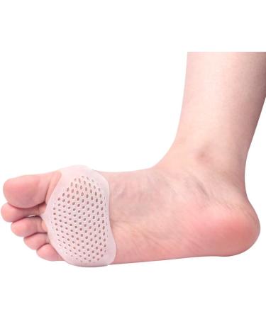 Metatarsal Ball of Foot Cushion Pads - Pain Relief Gel Shoe Inserts for Men & Women | Forefoot Cushioning (1 Pair - Buy Online on GoSupps.com