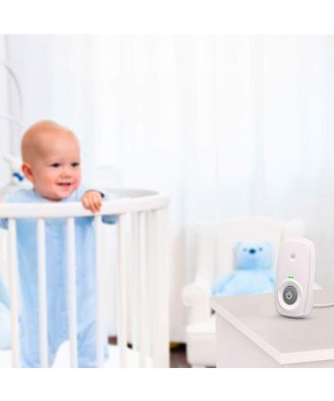 Motorola MBP24 Audio Baby Monitor with Room Temperature Display - Two-Way Talk - High Sensitivity Microphone | White - Buy Online on GoSupps.com