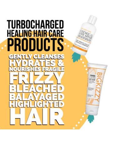 Damage Repair Shampoo & Conditioner Set - Keratin & Rice Protein for Dry Damaged Hair | Chemical Love Affair by Big Kizzy - Sulfate & Paraben Free Safe for Extensions & Color - Buy Online on GoSupps.com