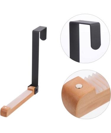 LABRIMP Over Door Coat Hook Door Hook Over Door Clothes Hanger Rack Coat Hooks Wall Mounted Wall Coat Hanger Over The Door 17.5X16CM Black - Buy Online on GoSupps.com