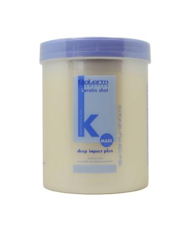 Salerm Keratin Shot Deep Impact Mask Plus 34.5oz Pack of 2 - 1000ml Total - Buy Online on GoSupps.com