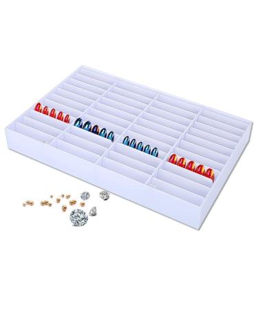 Nail Tips Storage Box - Empty Transparent Container for Nail Art & Decoration | Ideal for Salon Display - Buy Online on GoSupps.com