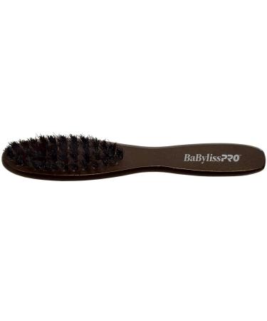 BaBylissPRO 4-Row Beard Brush with Soft Natural Boar Bristles 1 Count