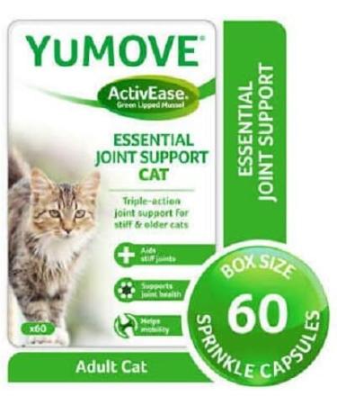 Lintbells | YuMOVE Cat | Hip and Joint Supplement for Stiff Cats | 60 Capsules & YuDERM Moulting Cat Formerly YuMEGA | Coat and Skin Supplement for Cats with Dry or Dull Coats | 50 ml Bottle - Buy Online on GoSupps.com