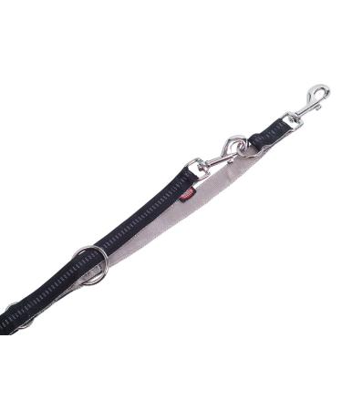 Nobby Leash Soft Grip black L: 200 cm W: 25 mm 1 piece black-grey width 25 mm