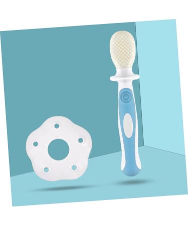 Goohochy Silicone Infant Training Toothbrush with Lid - Safe & Soft Children's Toothbrush for Effective Oral Care - Buy Online on GoSupps.com