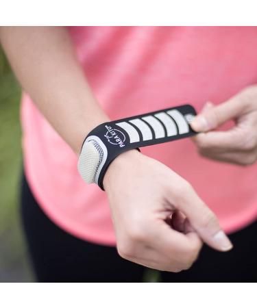 PARA'KITO Mosquito Repellent Wristband - Waterproof Outdoor Pest Bracelet with Natural Oils - Sport Edition (Black) - Buy Online on GoSupps.com
