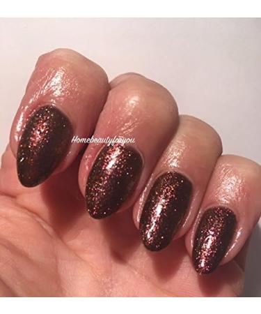 Bluesky Gel Polish BROWN Frosty Chocolate Brown Sparkle Nail JQ11 UV LED Soak Off 10ml - Buy Online on GoSupps.com