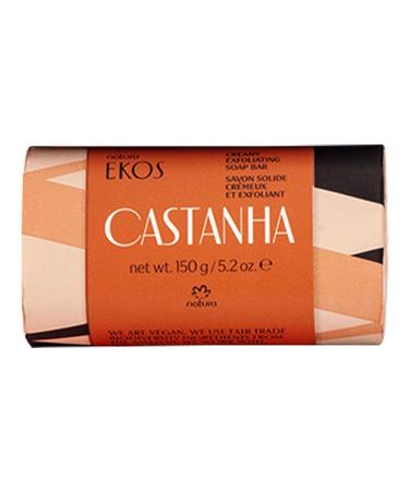 NATURA Ekos Castanha Nourishing Exfoliating Soap Bar 150g - Best International Shipping | Eco-Friendly Skincare - Buy Online on GoSupps.com