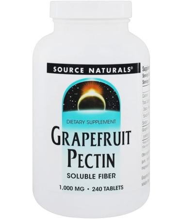 Source Naturals Grapefruit Pectin 1000 mg - 240 Tablets for Digestive Health - Buy Online on GoSupps.com
