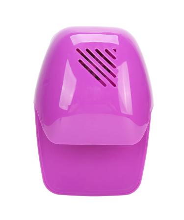 Dryer Fan Nail Polish Blower Lightweight Small Size for Nail Salons Home Parties and Travel(purple)