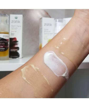 ZATIK Argan & Moringa Unscented Solar Mineral Sunscreen 1.7oz - Buy Online on GoSupps.com
