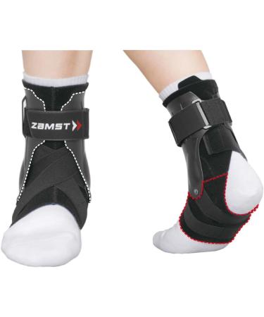 Zamst A2-DX Adjustable Ankle Brace - Prevent Sprains Black | International Shipping Available - Buy Online on GoSupps.com