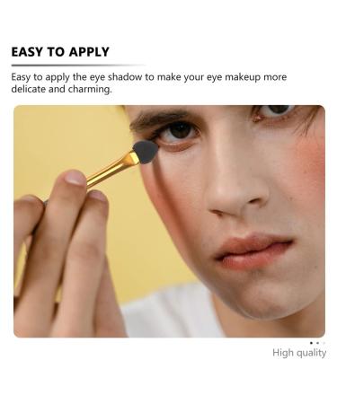 Buy SOLUSTRE 20Pcs Double-Sided Makeup Brush Set | Professional Dual-Ended Eye Shadow Tools for Flawless Makeup Application - Buy Online on GoSupps.com