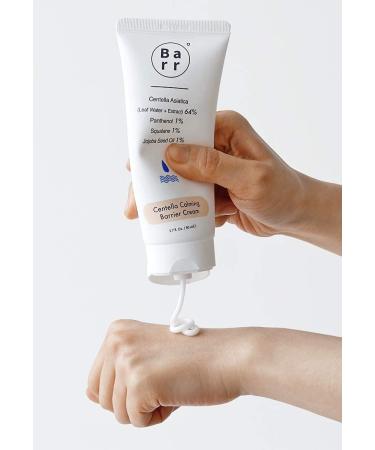Barr Centella Calming Barrier Cream - 64% Centella Asiatica Vegan Formula with Jojoba Oil & Panthenol for Soothing Skin | International Shipping - Buy Online on GoSupps.com