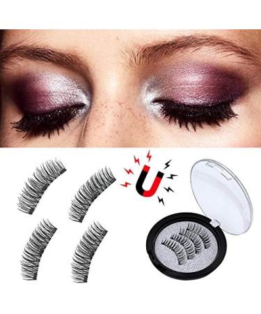 Premium Magnetic Lashes Clip - Easy Applicator Tool for 3D Magnetic Eyelashes | Reusable False Lashes Included - Buy Online on GoSupps.com