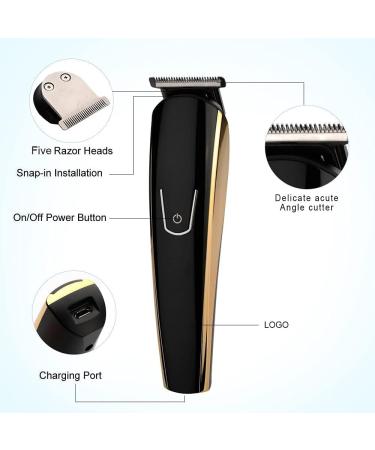 Pro Hair Clipper Cordless/Corded Hair Cutting Kit Trimmer Kit Professional Barber Kit Five in One for Men and Women Family - Buy Online on GoSupps.com