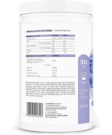Osavi Collagen Peptides Hydrolyzed Type 1 & 3600g - Buy Online on GoSupps.com