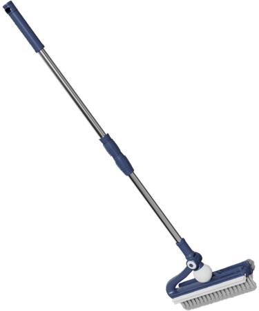Shanrya Floor Brush - Long Handle Durable & Easy to Clean Patio Brush (Indigo Blue) - Efficient Cleaning Solution - Buy Online on GoSupps.com