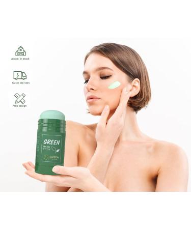 Green Tea Mask Stick - Blackhead Remover & Pore Cleanser for Men & Women - Detoxifying & Oil Control - Buy Online on GoSupps.com