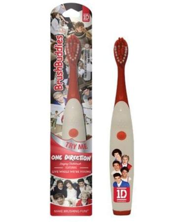 One Direction Singing Toothbrush - Live While We re Young - Official Merchandise for Young Fans | Shop Internationally - Buy Online on GoSupps.com