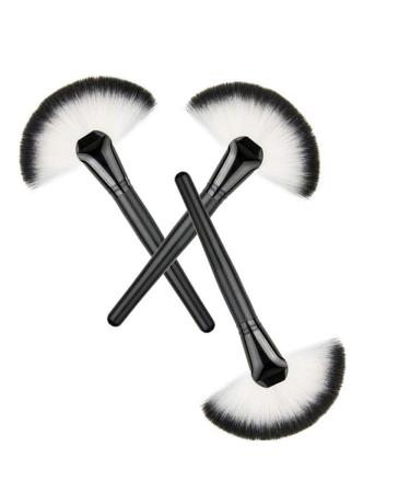 Large Fan Shape Powder Makeup Brush - Perfect for Foundation Blush & Contour | New Multifunctional Cosmetic Brush | International Shipping Available - Buy Online on GoSupps.com