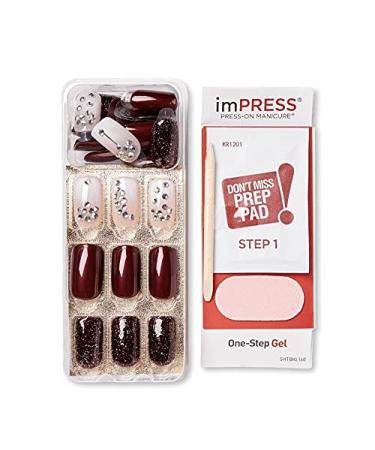 Impress Press-On Manicure BIPL100F Quartz Medium Length Nails - 30 Count - Buy Online on GoSupps.com